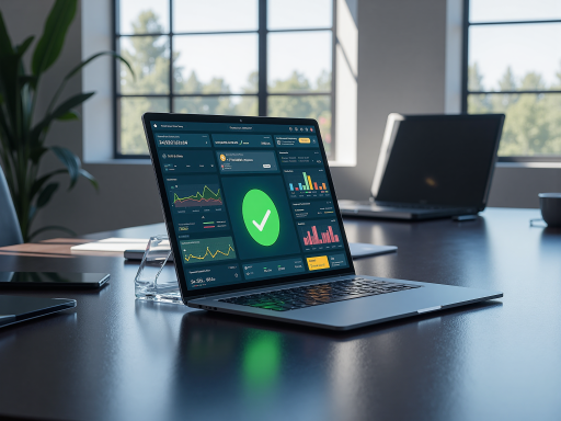 合规AI检查界面，显示合规检查清单和风险等级评估，红色黄色绿色标识风险程度